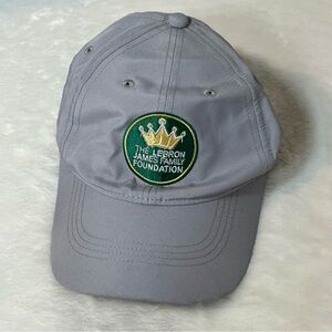 Nike Golf LeBron James Family Foundation Hat Gray Adjustable Dri Fit